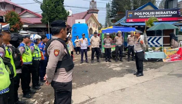 Razia Gabungan Operasi Sadar Pajak Digelar di Berastagi, 4 Kendaraan Bayar Pajak di Tempat