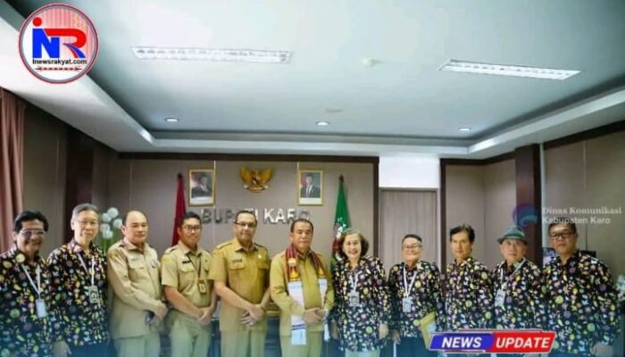Bupati Karo Terima Audiensi MPK Wilayah Sumut-Aceh, Perkuat Sinergi Pengembangan Pendidikan Kristen