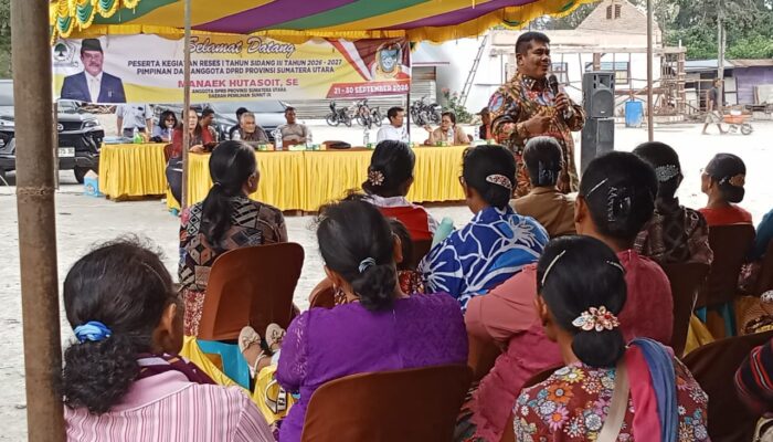 Serap Aspirasi Warga, Anggota DPRD Provinsi Gelar Reses Masa Sidang Ke III di Desa Aeklung