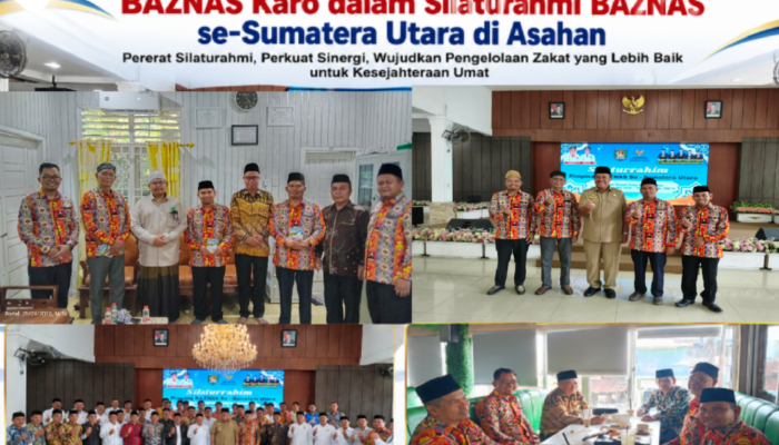 Bupati Taufik Zainal Abidin Sambut Hangat BAZNAS Karo dalam Silaturahmi BAZNAS se-Sumatera Utara di Asahan