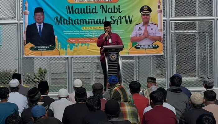 “Rutan Kabanjahe Bersama Pegawai dan Warga Binaan Peringati Maulid Nabi Muhammad SAW 1448 H”