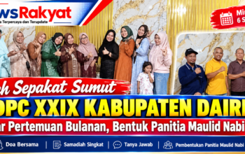 Aceh Sepakat DPC XXIX Kabupaten Dairi Gelar Pertemuan Bulanan, Bentuk Panitia Maulid Nabi 2026