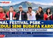 Final Festival PSBK – Peduli Seni Budaya Karo Digelar di Bukit Indah Sarinembah