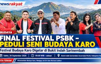 Final Festival PSBK – Peduli Seni Budaya Karo Digelar di Bukit Indah Sarinembah