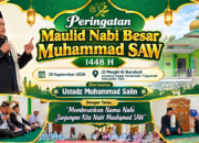 Semarak Maulid Nabi 1448 H Menggema di Masjid Al Barokah Simpang Regaji