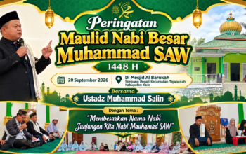 Semarak Maulid Nabi 1448 H Menggema di Masjid Al Barokah Simpang Regaji