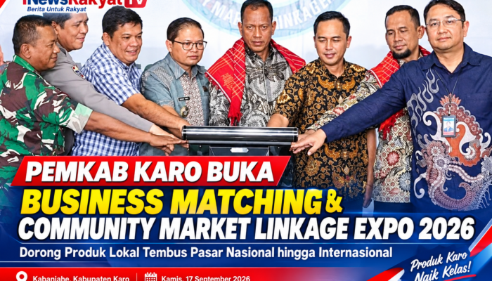 Pemkab Karo Buka Business Matching & Community Market Linkage Expo 2026, Dorong Produk Lokal Tembus Pasar Nasional hingga Internasional