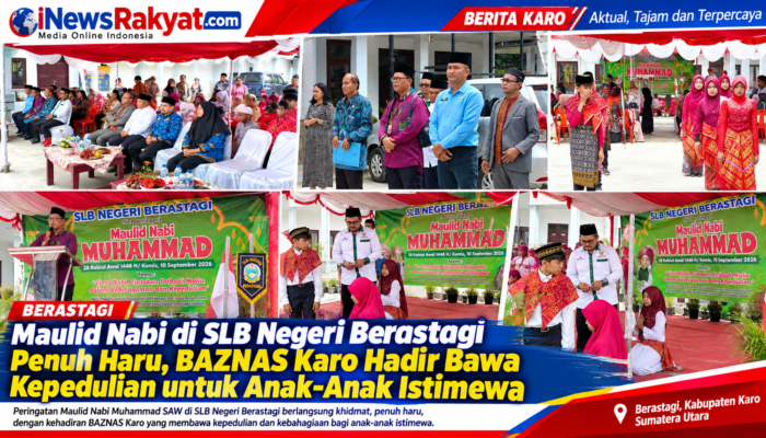 Maulid Nabi di SLB Negeri Berastagi Penuh Haru, BAZNAS Karo Hadir Bawa Kepedulian untuk Anak-Anak Istimewa