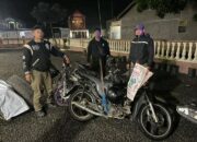 Polsek Tigapanah Cegah Potensi Tawuran, Amankan Motor dan Senjata Tajam