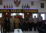 Kejutan HUT TNI ke-81, Forkopimda Karo Sambangi Markas TNI