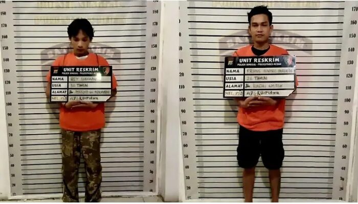 Curi Kursi Gereja Senilai Rp1juta, Dijual ke Botot Rp200ribu, 2 Pria Nginap Gratis