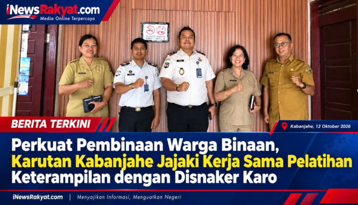 Perkuat Pembinaan Warga Binaan, Karutan Kabanjahe Jajaki Kerja Sama Pelatihan Keterampilan dengan Disnaker Karo