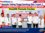 Bawaslu Tebing Tinggi Gandeng SMA Negeri 1, Luncurkan Kelas Demokrasi untuk Cetak Pemilih Pemula Cerdas