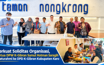 Perkuat Soliditas Organisasi, Ketua DPW K-Gibran Sumut Hotman Saragih Silaturahmi ke DPD K-Gibran Kabupaten Karo